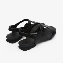 Camper Black Sandals Womens - Casi Myra Online Ireland | HLVNW5320